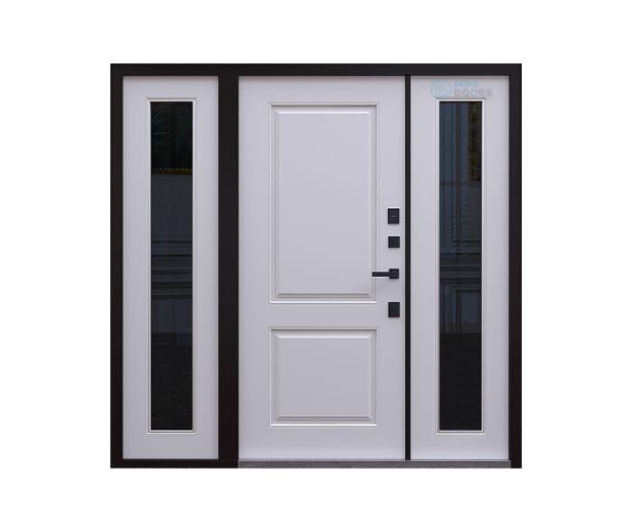 Входная дверь «Бастион Хайтек» с боковыми фрамугами