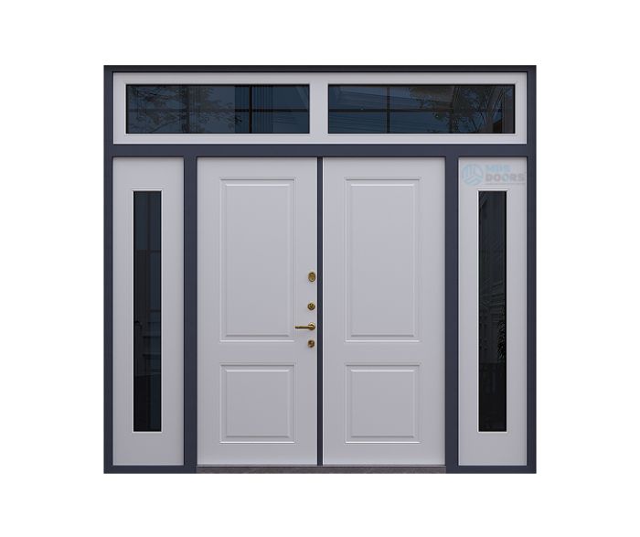 Входная дверь «Агора» с фрамугами