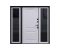 Входная дверь «Горизонт» с боковым остеклением и терморазрывом