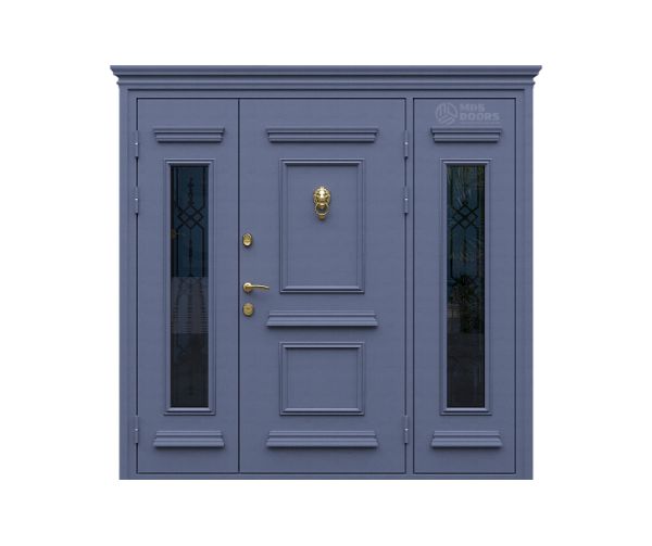 Входная дверь «Бастион» с боковыми фрамугами