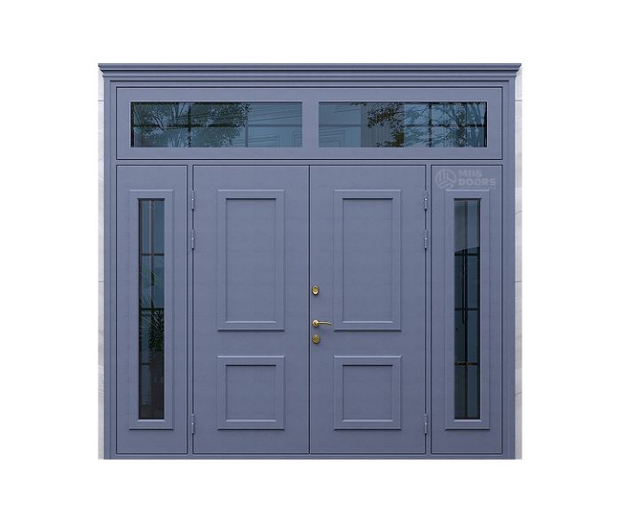 Входная дверь «Агора» с фрамугами