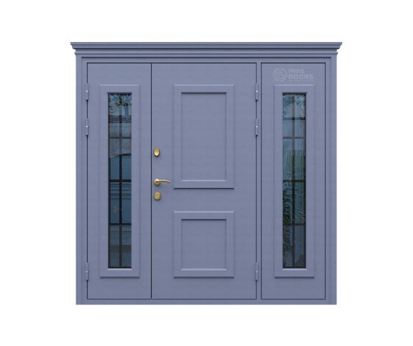 Входная дверь «Агора» с боковыми фрамугами