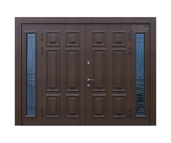 Входная дверь «Fusion» с боковыми фрамугами