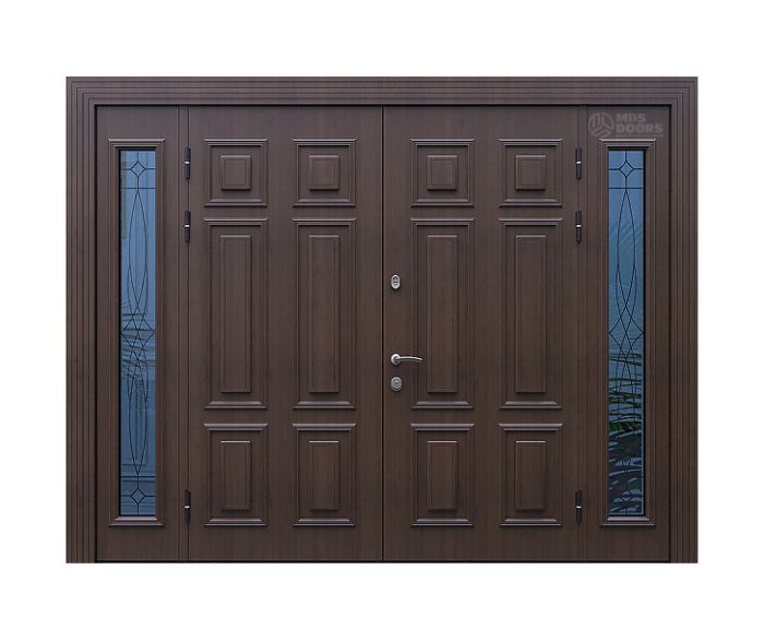 Входная дверь «Fusion» с боковыми фрамугами